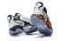 Nike Air Zoom Turf Jet 97 Barry Sanders White Copper Metallic 554989-100
