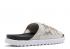 Nike Asuna Slide Desert Sand Zwart Wit CW9703-009