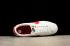 Nike Classic Cortez Leder Freizeitschuhe Weiß Rot 807471-103