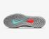 NikeCourt Air Zoom Vapor Cage 4 Metallic Silver Light Aqua Laser Crimson CD0424-004