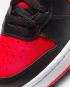 Nike Court Borough 2 SE GS Siyah Beyaz Üniversite Kırmızısı BQ5448-007,ayakkabı,spor ayakkabı