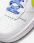 Nike Court Borough 2 SE GS 白色中藍色岩漿橙原子綠 DQ7770-100