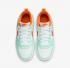 Nike Court Borough Low 2 GS สีขาว Mint Form Orange FN3687-181