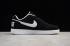 Sepatu Basket Kulit Nike Court Borough Rendah Hitam Putih 838937-010