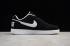 Nike Court Borough Low Black White Leather Basketball Shoes 838937-010