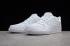 basketbalové boty Nike Court Borough Low White Leather Basketball Shoes 838937-111