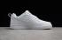 basketbalové boty Nike Court Borough Low White Leather Basketball Shoes 838937-111