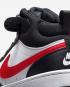 Nike Court Borough Mid 2 Branco Preto University Red Sapatos DO5889-161