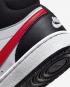 Nike Court Borough Mid 2 White Black University Shoes Red DO5889-161