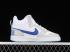 Nike Court Borough Mid BG White Navy Blue Light Grey FB7177-141