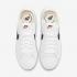 Nike Court Legacy Canvas Blanc Noir Swoosh CW6539-101