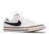 Nike Court Legacy Gs White Desert Ocher Brown Light Gum สีดำ DA5380-102
