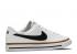 Nike Court Legacy Gs White Desert Ochre Brown Light Gum Black DA5380-102