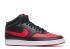 Nike Court Vision Mid Bred University Black White Red DM8682-001