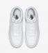 Nike Court Vision Mid Triple Blanco CD5436-100