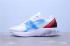 Nike Epic Joyride Run FK Flyknit Blanc Rouge Royal Bleu Nouvelle version AQ2831-610
