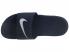 Nike Kawa Slide Midnight Navy Bleu Blanc Chaussures Casual Pour Hommes 832646-400