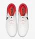 Nike Legend 7 Elite FG Hvid Hyper Crimson Sort AH7238-118