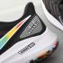 Nike LunarGlide 8 Running Shoes Black Rainbow Swoosh 843725-006