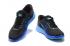 Nike Lunarglide 8 VIII Black Deep Royal Blue Hyper Cobalt Multi Color 843725-004