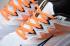 Nike Quest 3 White Black LT Navy Dutch Orange Running Shoes CD0232-101