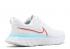 Nike React Infinity Run Flyknit 2 Branco Glacier Ice Photon Chile Dust Red CT2357-102