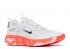 Nike React Live Blanco Brillante Carmesí Azul Racer CV1772-103