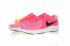 Zapatos para correr Nike Revolution 4 rosa claro blanco negro 908988-601