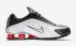 Nike Shox R4 sportcipőt, fekete metál ezüst BV1111-008