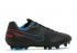 Nike Tiempo Legend 8 Pro Fg 黑色警笛紅照片藍光 AT6133-090