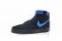 Nike Vandal Kanvas Tinggi Godfather Retro Vlone Hitam Biru Kata Gotik 318330-015