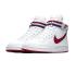 Nike Vandal High Supreme Blanc Rouge-Deep Royal Bleu Baskets Chaussures 318330-101