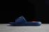 Nike Victori One Slide Print Bleu Foncé Blanc CN7675-401