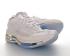 Nike Womens Zoom Double Stacked White Blue Running Shoes AQ6903-100