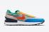 Nike Waffle One Mustard Orange Blue Turquoise Grey DN9253-001