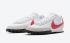 Nike Waffle Racer Red Swoosh White Grey CN8116-100 。