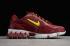 Nike Womens Air Zoom Spiridon Cage 2 Burgundy Yellow White CJ3613-601