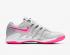 Nike Damskie Air Zoom Vapor X Grey Fog Pink Blast White AA8027-011