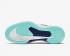 Nike Womens Air Zoom Vapor X Toque Tropical Blanco Azul Medianoche AA8027-010