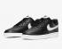 Nike Femmes Court Vision Low Noir Blanc Chaussures CD5434-001