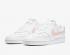 Nike Womens Court Vision Low White mosott korall CD5434-105