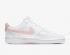 Nike Mujer Court Vision Low Blanco Lavado Coral CD5434-105