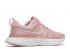 Nike Damskie React Infinity Run Flyknit 2 Pink Glaze White Foam CT2423-600