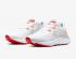 Nike 女款 Renew Run 塗鴉印花白色賽道紅氫藍 CW5633-100