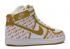 Nike Womens Vandal High Lx Meant To Fly Particle Gold Citron Dark Beige White AH6826-101