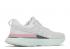 Nike Mujer React Infinity Run Flyknit 2 Platinum Tint Barely Metallic Verde Blanco Plata CT2423-007
