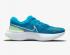 Nike ZoomX Invincible Run Flyknit Bleu Orbit Lime Glow Football Gris CT2228-401