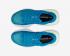 Nike ZoomX Invincible Run Flyknit Bleu Orbit Lime Glow Football Gris CT2228-401