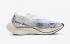 Nike ZoomX Vaporfly NEXT Blue Ribbon Sports Blanc Orange Peel CU4844-100