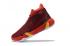 Nike Zoom Heritage N7 Noir Gym Rouge Foncé Rouge Active Jaune Chaussures de basket-ball CI1683-605